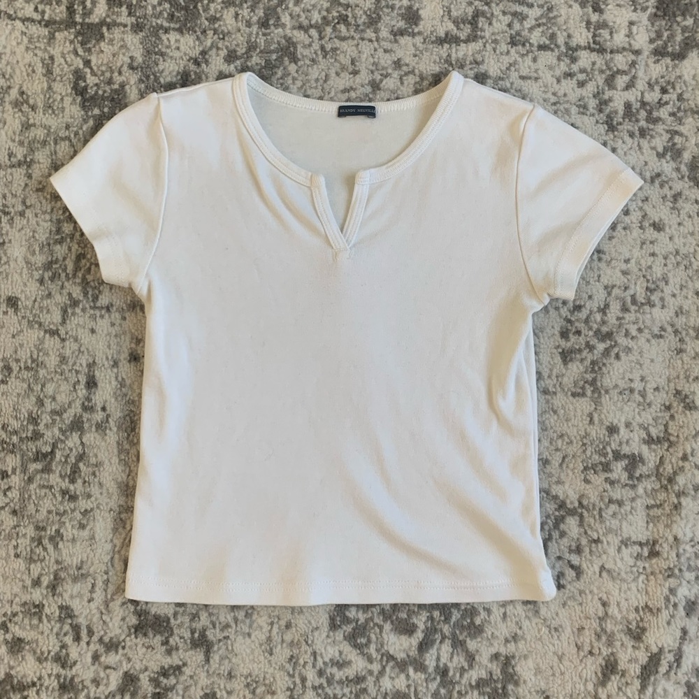 White Ashlyn Brandy Top